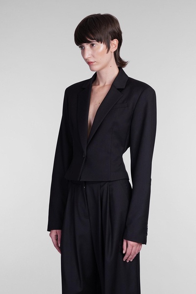 Blazer In Black Polyester