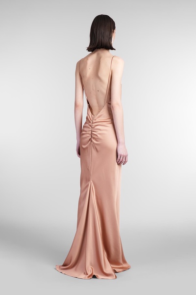Ninfea Dress Woman In Powder Polyester