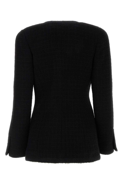 Double-breasted V-neck Blazer