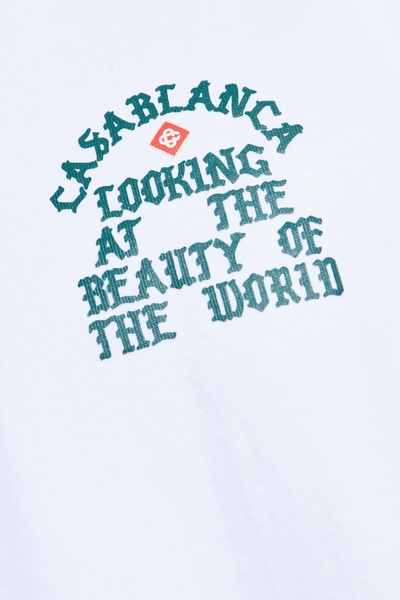 Casablanca T-shirt With Logo