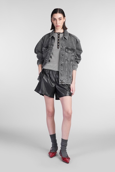 Rory Denim Jackets In Grey Cotton