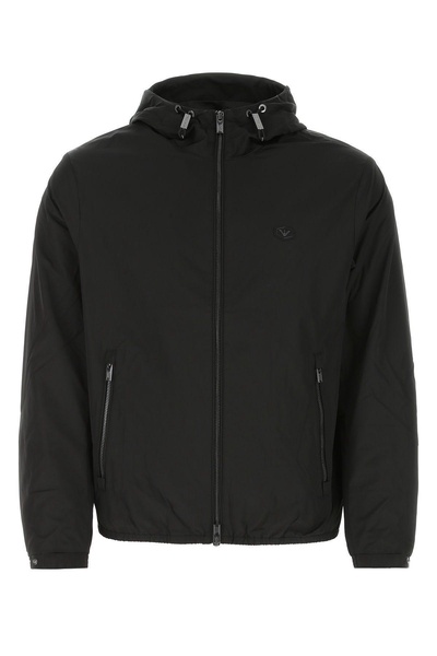 Black Polyester Jacket