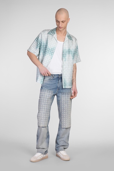 Shirt In Green Viscose