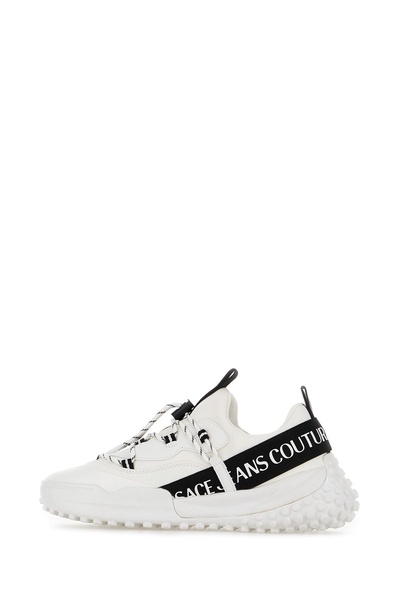 Two-tone Fabric Sneakers