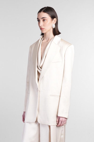 Guia Blazer In Beige Polyester