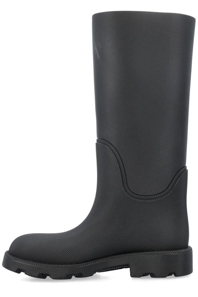 Round-toe Chunky-sole Boots