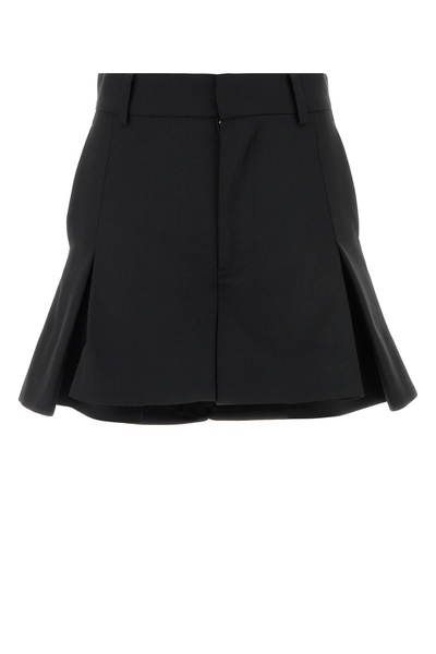 Pleated Shorts