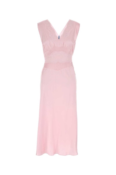Pink Satin Dress