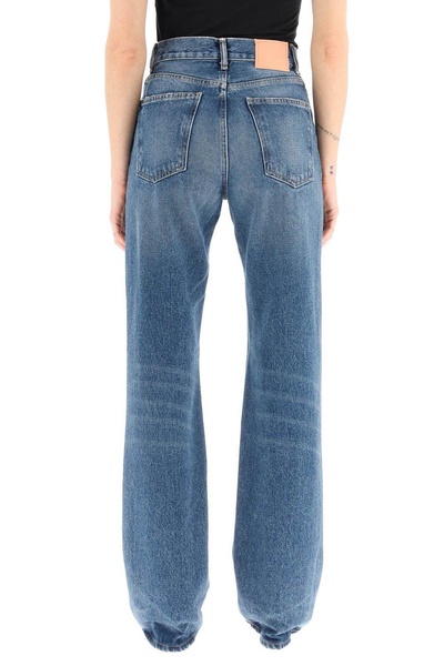 Distressed Mid-rise Jeans