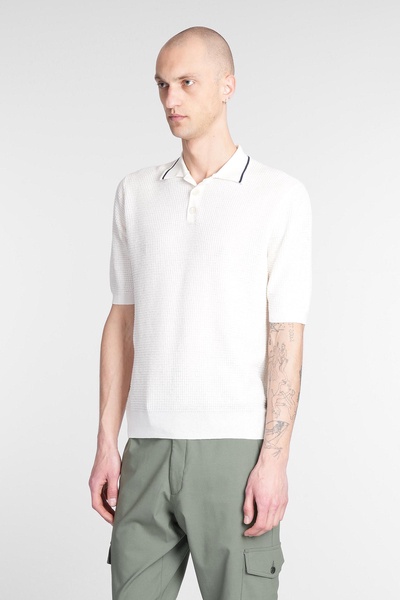 Polo In Beige Cotton
