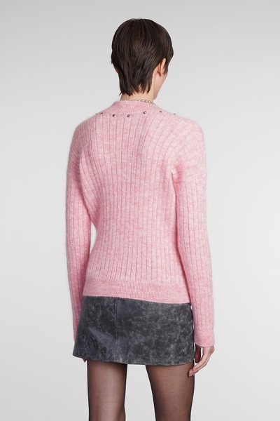 Mohair Knit V-neck Jumper