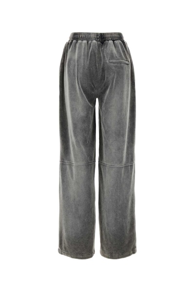 Grey Terry Fabric Joggers