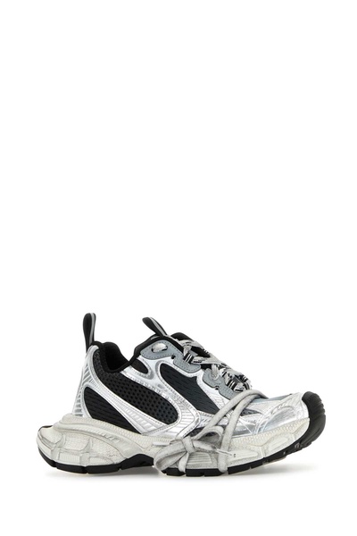 Multicolor Mesh And Rubber 3xl Gradient Sneakers