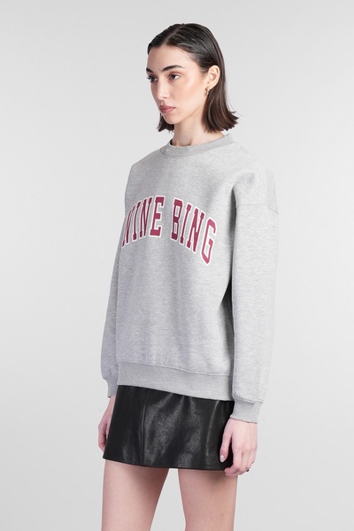 Spencer Sweatshirt In Grey Cotton