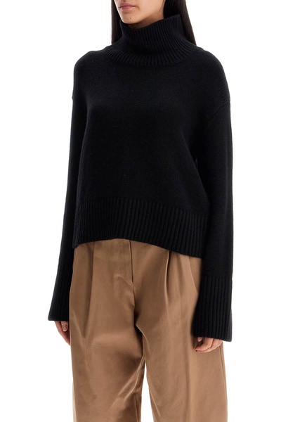 High-necked Fleur Sweater
