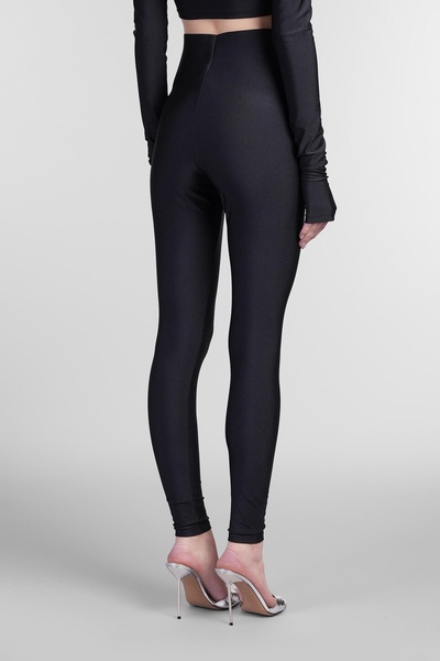 Holly 80 S Leggings In Black Polyamide