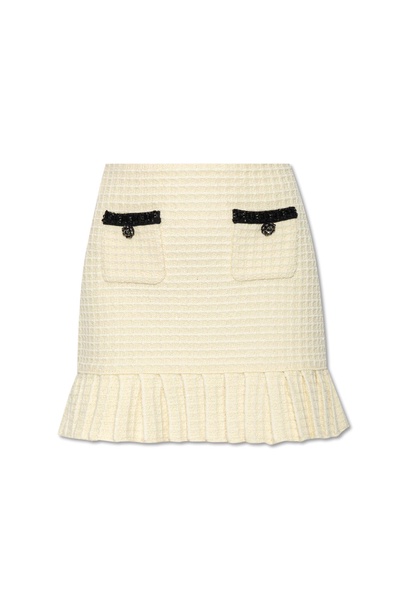 Self Portrait Skirt With Lurex Threads