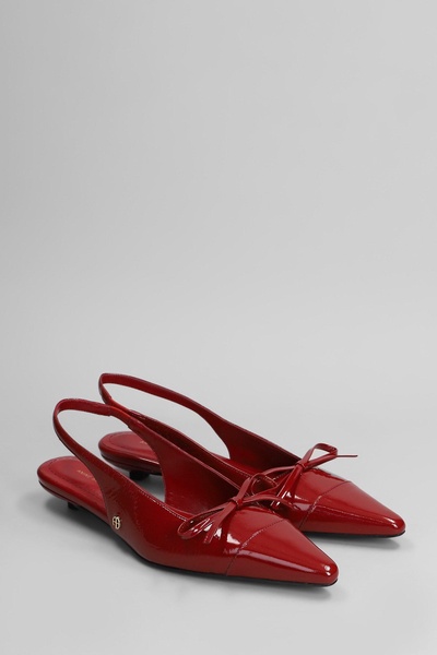 Zoey Pumps In Red Leather