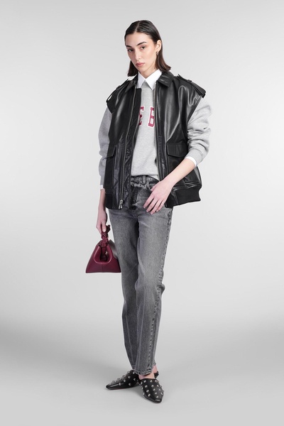 Sonnie Vest In Black Leather