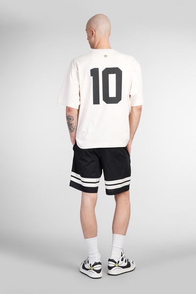 T-shirt In Beige Cotton