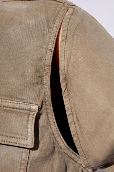 Rick Owens Drkshdw Rick Owens Drkshdw Cape Jacket