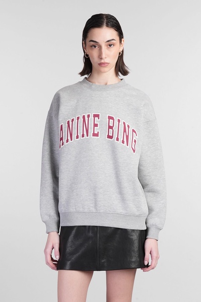 Spencer Sweatshirt In Grey Cotton