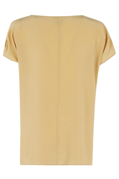 Blusa Seta Mano Sale C Bottoni
