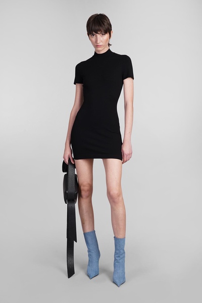 Mock Neck T-shirt Dress
