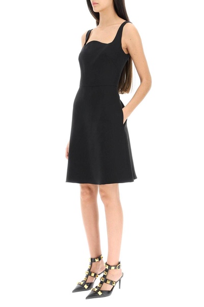 Open Back Sleeveless Mini Dress