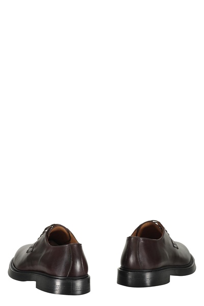 Smooth Leather Lace-up Shoes