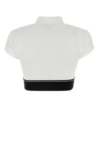 White Piquet Polo Shirt