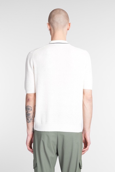 Polo In Beige Cotton