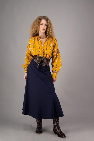 Charline Blue Cotton