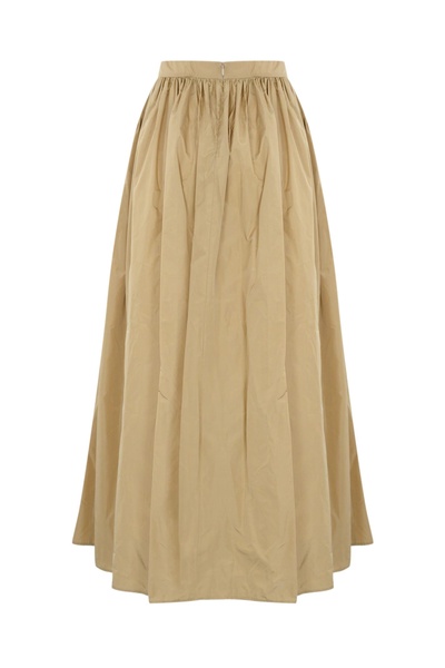 Pleated Skirt With Bow