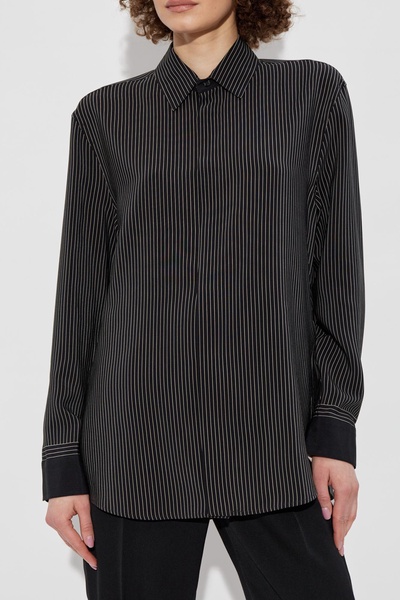 Saint Laurent Shirt With Striped Pattern