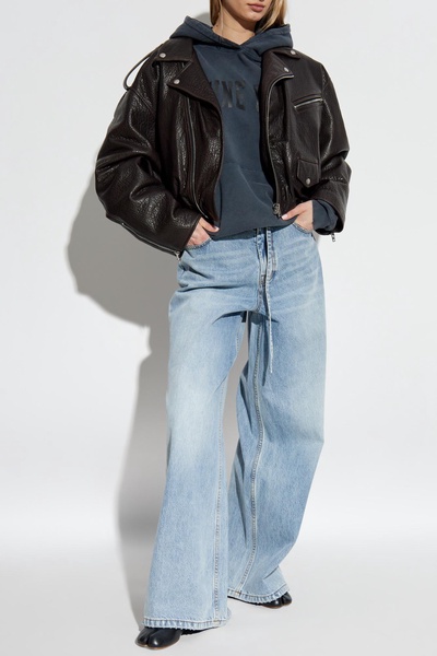 Anine Bing Sweatshirt With Harvey Logo
