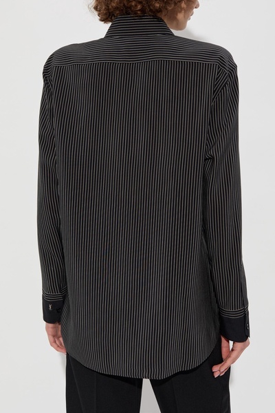 Saint Laurent Shirt With Striped Pattern