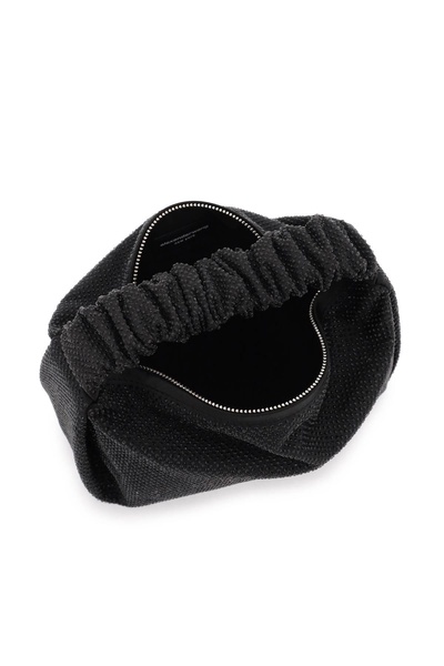 Scrunchie Mini Bag With Crystals