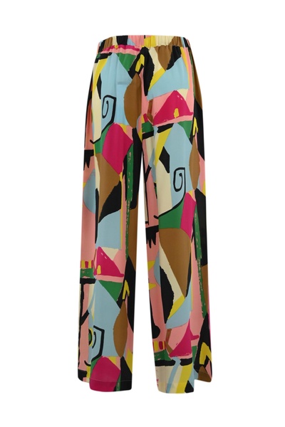 Gradara Print Silk Trousers