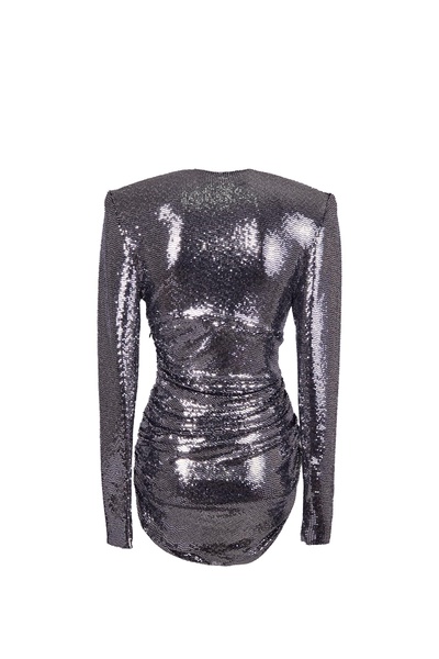 Full Sequin Short Dress