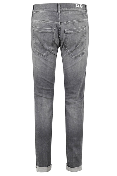 Turn-up Hem Skinny Jeans