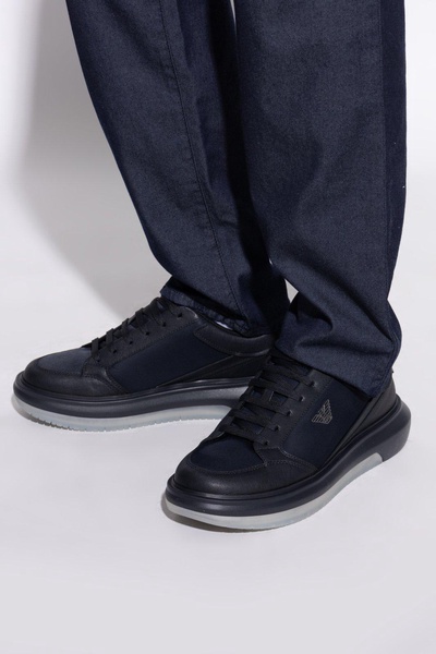 Sneakers With Logo