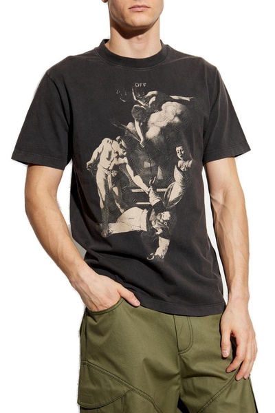 Graphic Printed Crewneck T-shirt