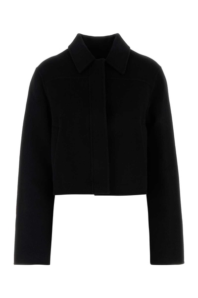 Black Wool Blend Zhanna Coat