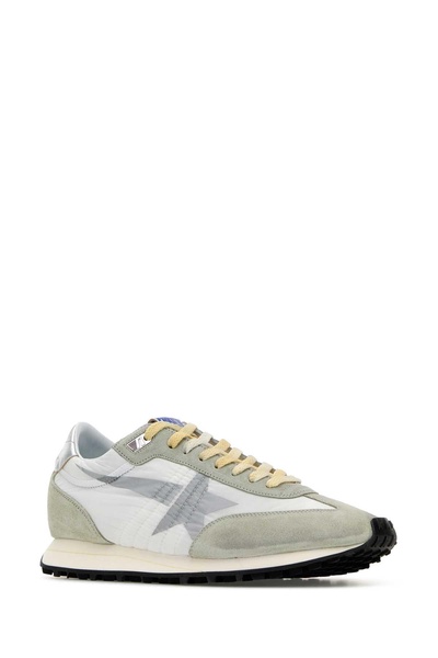 Multicolor Fabric And Suede Running Marathon Sneakers
