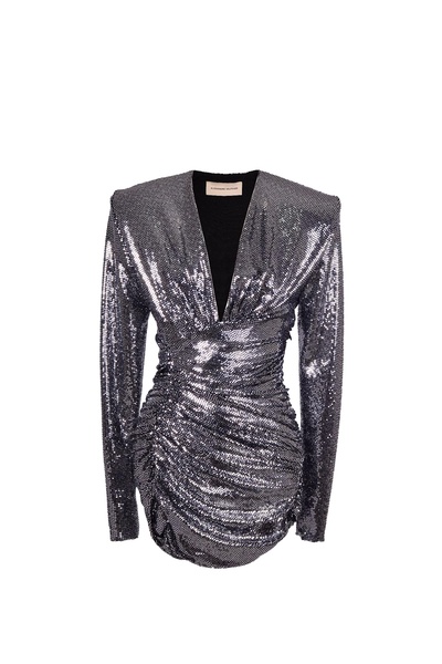 Full Sequin Short Dress