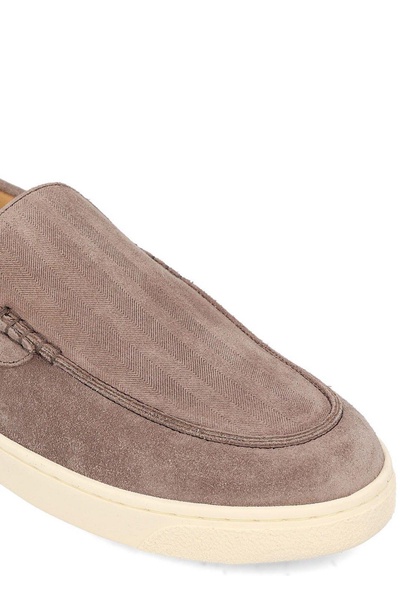 Round Toe Slip-on Loafers