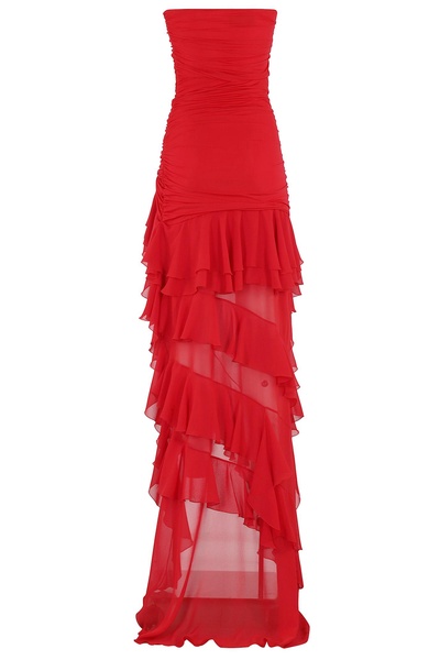 Georg Dress W/ruffle