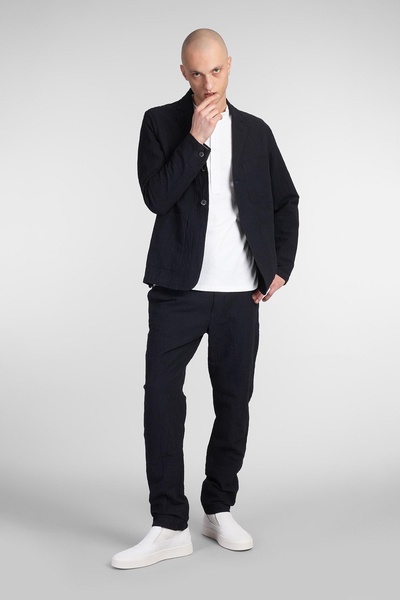 Refada Blazer In Blue Cotton
