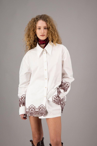 Guia In White Cotton